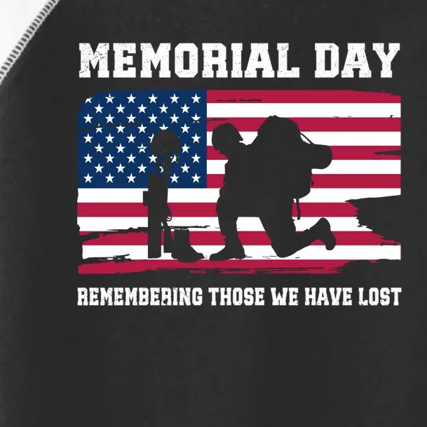 Memorial Day Remember Toddler Fine Jersey T-Shirt