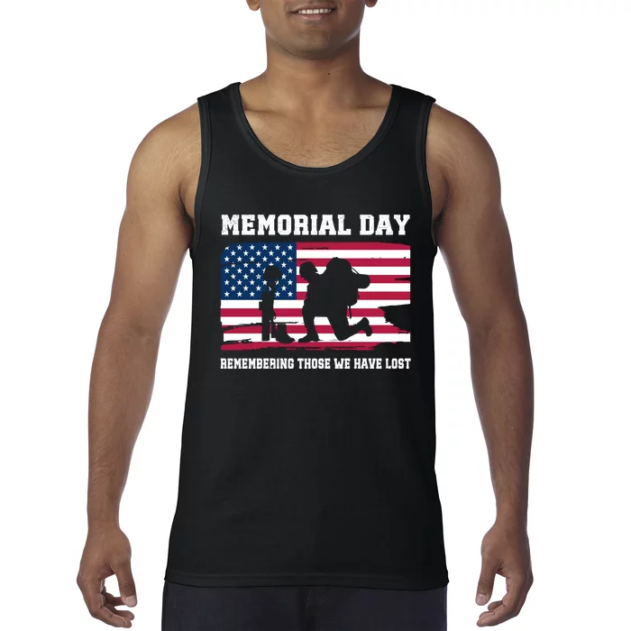 Memorial Day Remember Tank Top