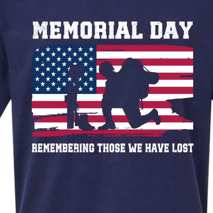 Memorial Day Remember Sueded Cloud Jersey T-Shirt