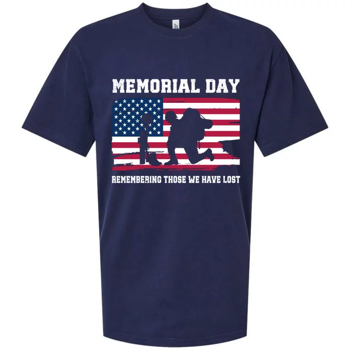 Memorial Day Remember Sueded Cloud Jersey T-Shirt