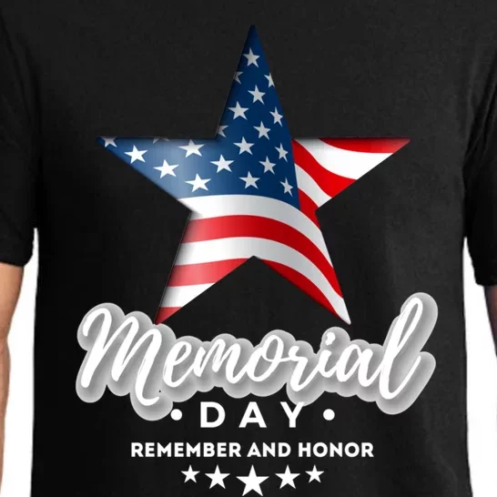 Memorial Day Remember And Honor Gift Pajama Set