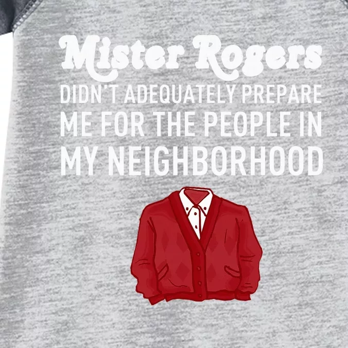 Mr DidnT Rogers Prepare Me People In My Neighborhood Infant Baby Jersey Bodysuit