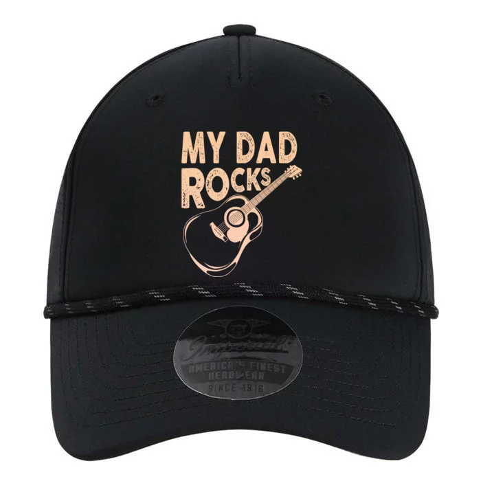 My Dad Rocks/ Father Day Quote Saying Gift Performance The Dyno Cap