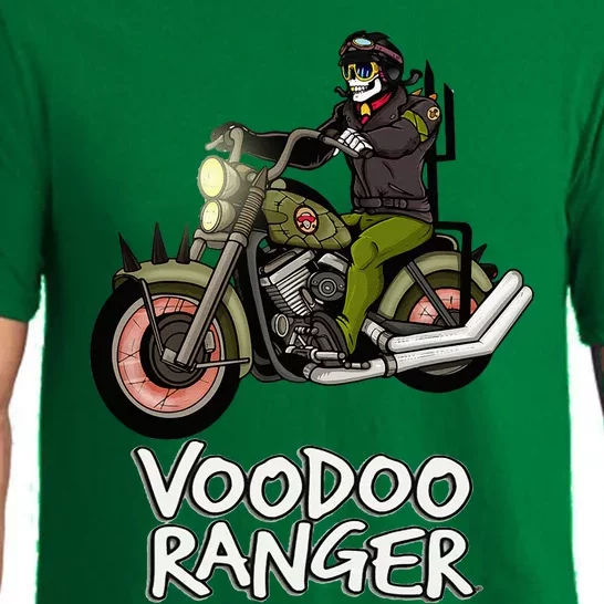 Motorcycle Drag Racing Voodoo Bike Rider Pajama Set