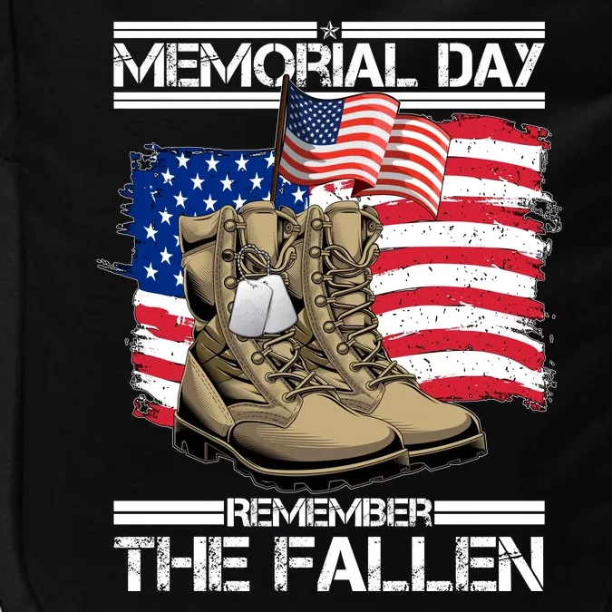 Memorial Day Remember The Fallen Impact Tech Backpack