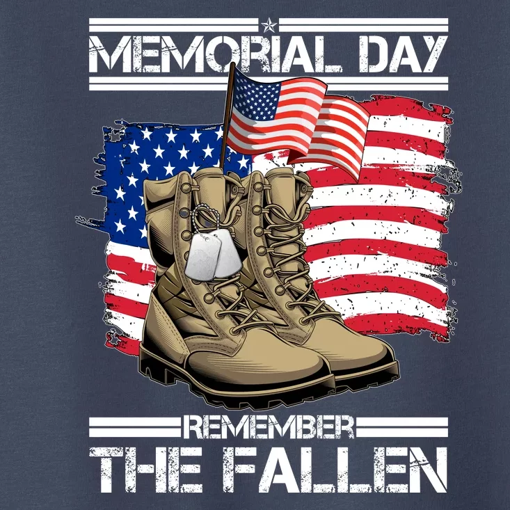 Memorial Day Remember The Fallen Toddler T-Shirt