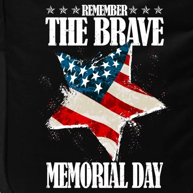 Memorial Day Remember The Brave Impact Tech Backpack