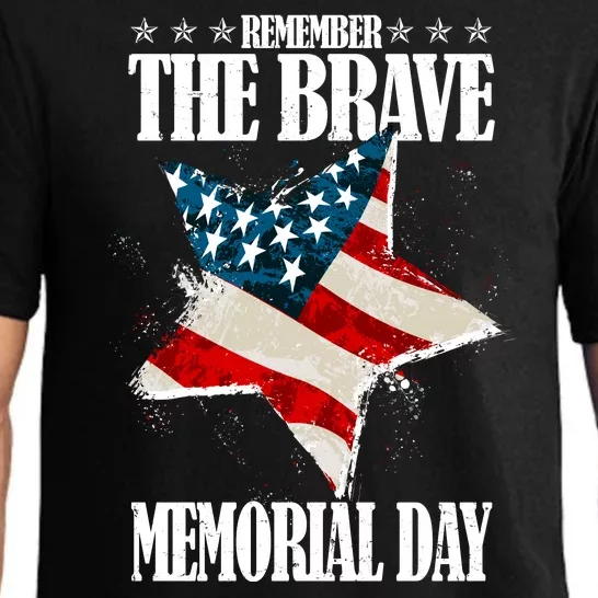 Memorial Day Remember The Brave Pajama Set