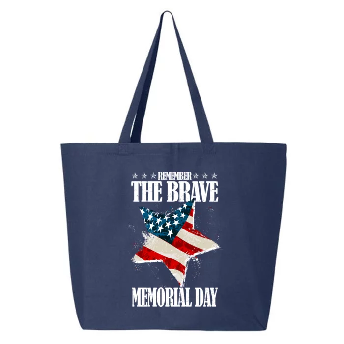 Memorial Day Remember The Brave 25L Jumbo Tote