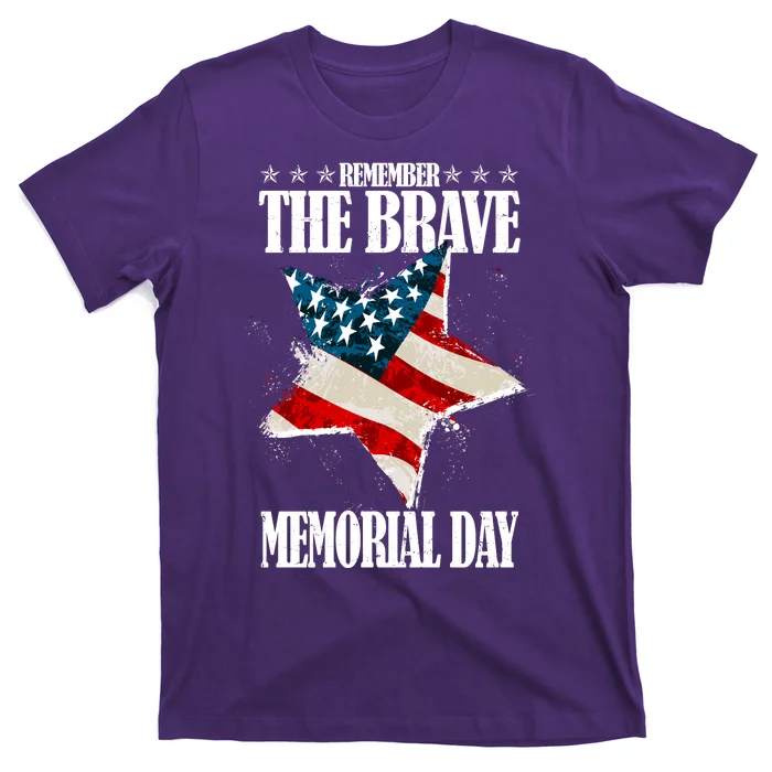 Memorial Day Remember The Brave T-Shirt