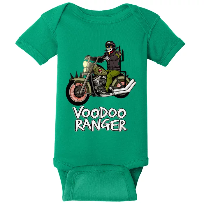 Motorcycle Drag Racing Sprints Voodoo Bike Rider Baby Bodysuit