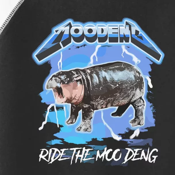 Moo Deng Ride The Moo Deng Toddler Fine Jersey T-Shirt