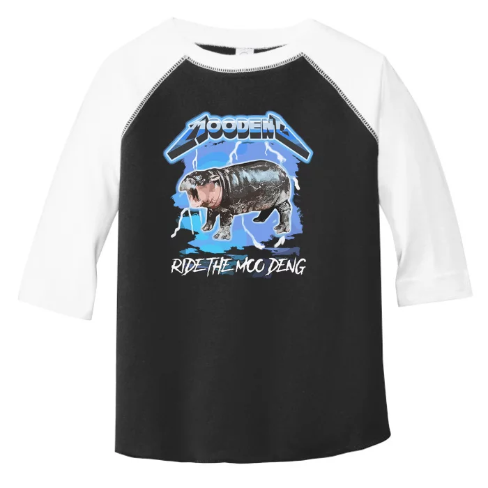 Moo Deng Ride The Moo Deng Toddler Fine Jersey T-Shirt