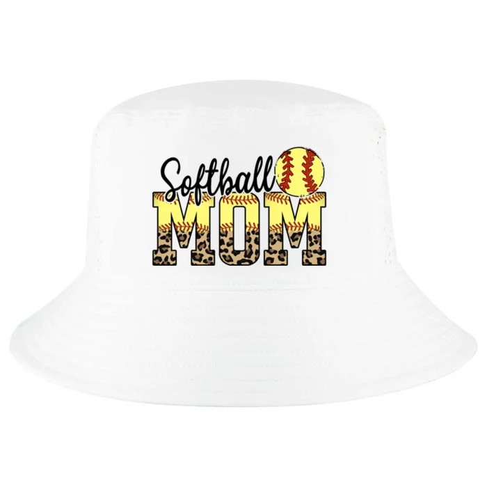 Mothers Day Softball Mom Quotes Gift Cool Comfort Performance Bucket Hat