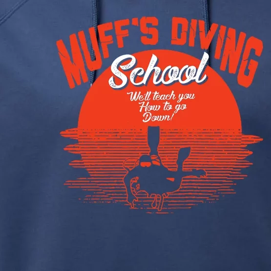 Muffs Diving School Performance Fleece Hoodie