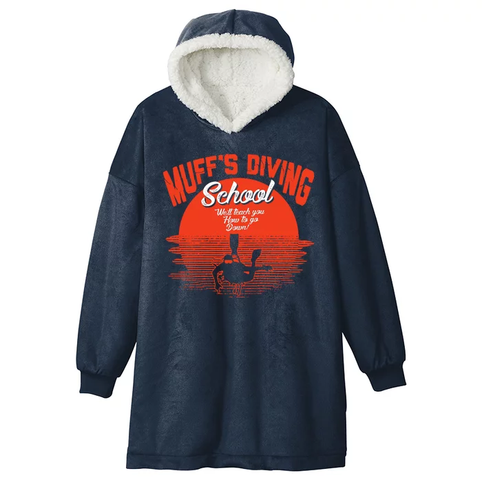 Muffs Diving School Hooded Wearable Blanket