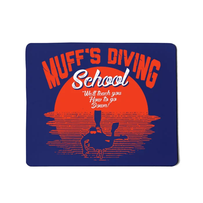 Muffs Diving School Mousepad