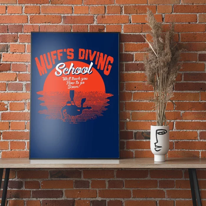 Muffs Diving School Poster