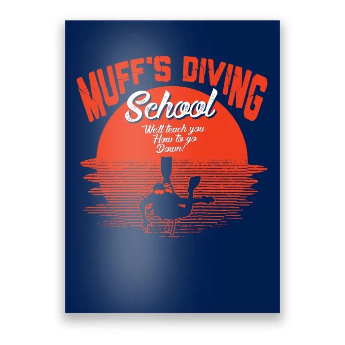 Muffs Diving School Poster