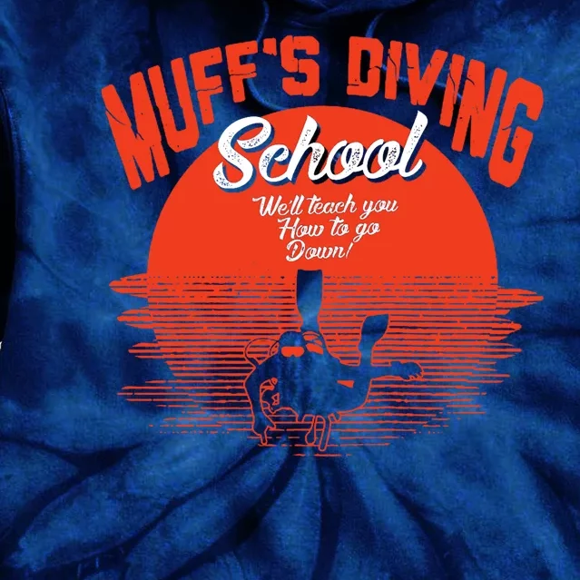 Muffs Diving School Tie Dye Hoodie