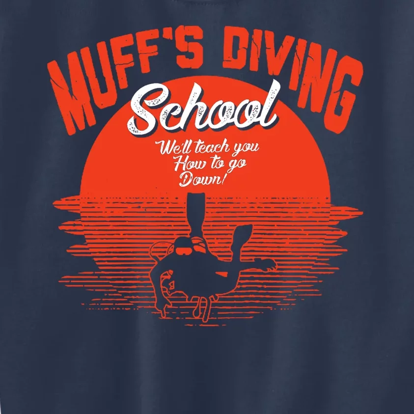 Muffs Diving School Kids Sweatshirt