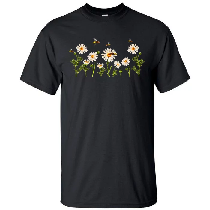 Marguerites Daisy Summer Daisies Flower Garden Gardeners Tall T-Shirt