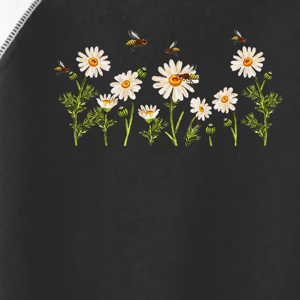 Marguerites Daisy Summer Daisies Flower Garden Gardeners Toddler Fine Jersey T-Shirt