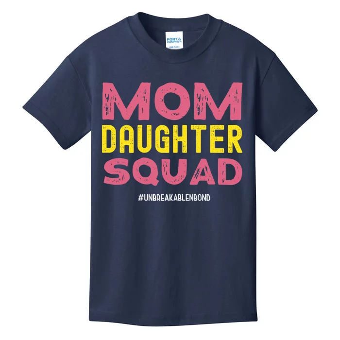 Mom Daughter Squad From Daughter To Mom Mothers Day Kids T-Shirt