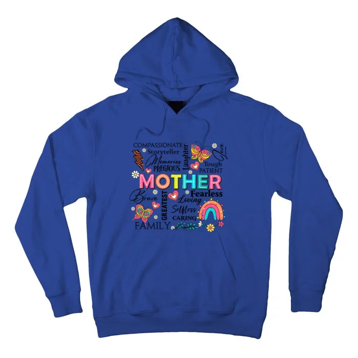 Mother’S Day She Is Mom Family Mama Tall Hoodie