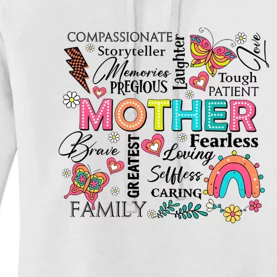 Mother’S Day She Is Mom Family Mama Women's Pullover Hoodie