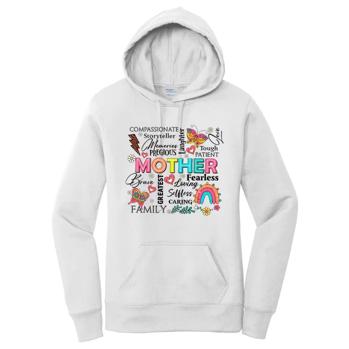 Mother’S Day She Is Mom Family Mama Women's Pullover Hoodie