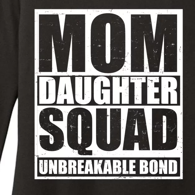 Mom Daughter Squad Unbreakable Bond Womens CVC Long Sleeve Shirt