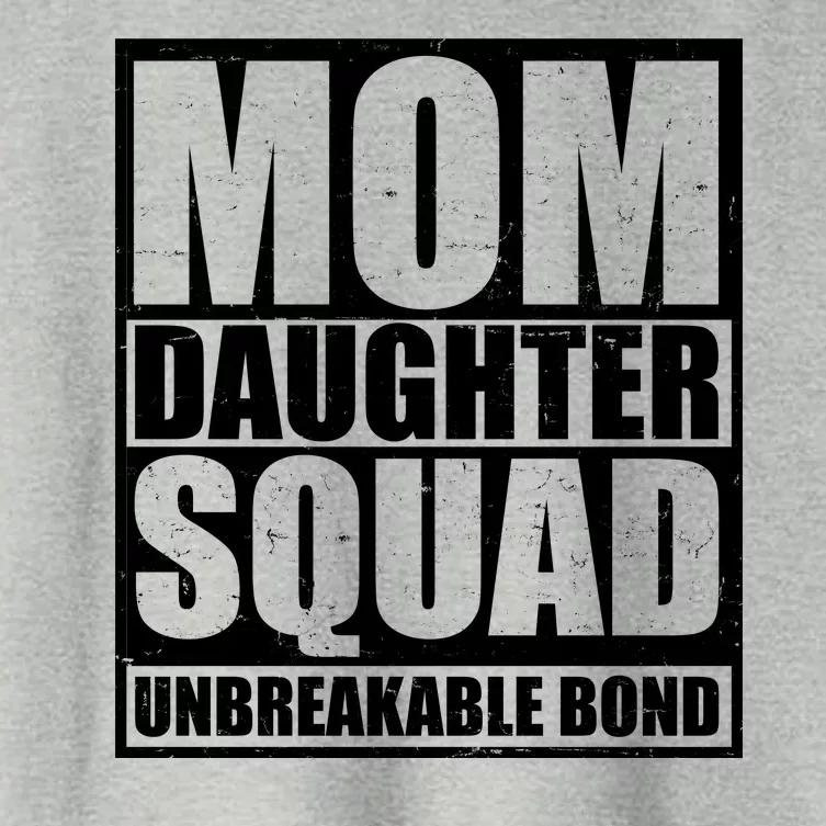 Mom Daughter Squad Unbreakable Bond Women's Crop Top Tee