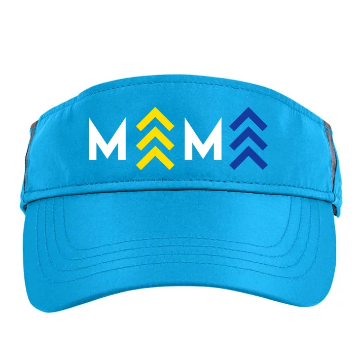 Mama Down Syndrome Awareness Adult Drive Performance Visor