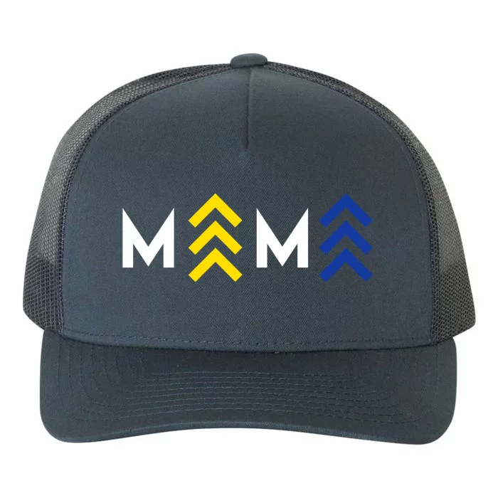 Mama Down Syndrome Awareness Yupoong Adult 5-Panel Trucker Hat