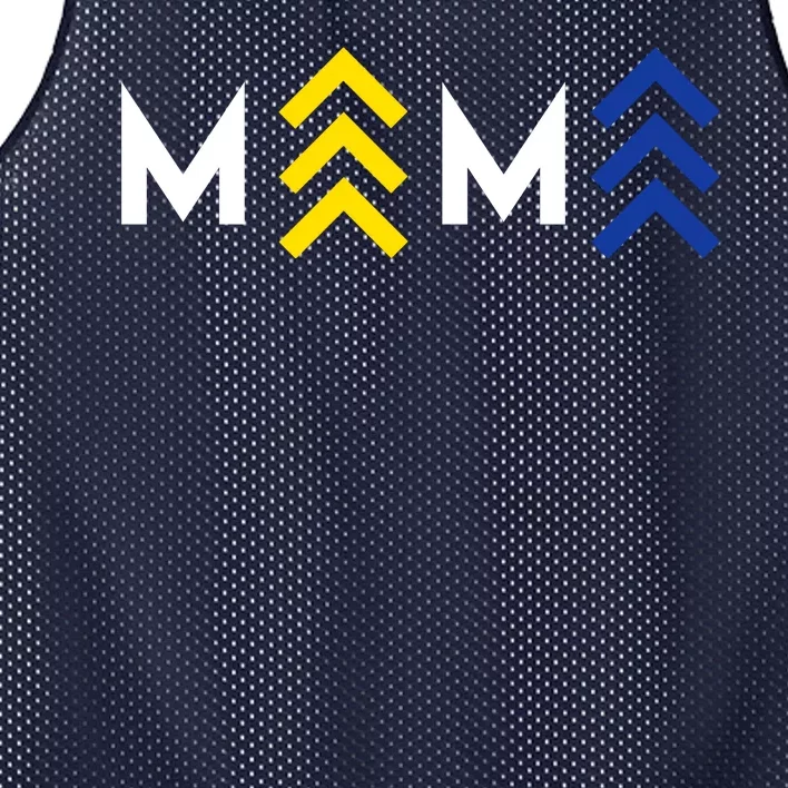 Mama Down Syndrome Awareness Mesh Reversible Basketball Jersey Tank