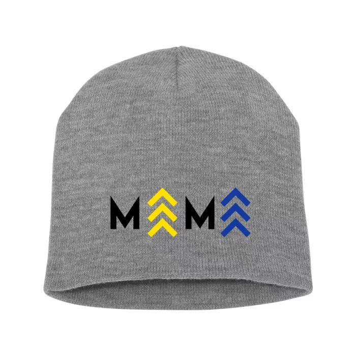 Mama Down Syndrome Awareness Short Acrylic Beanie