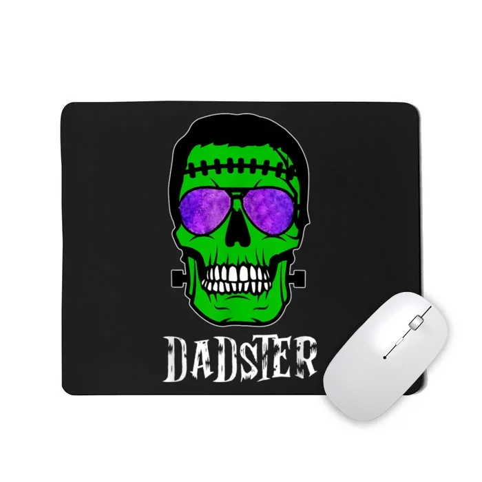 Mens Dadster Shirt Dad Monster Halloween Costume Daddy Father Mousepad