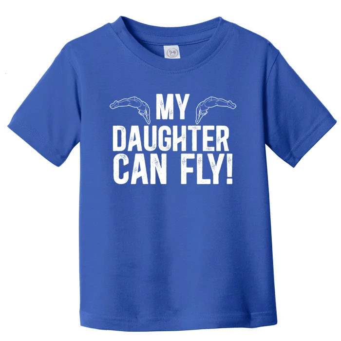 My Daughter Swim Dad Of A Swimmer Father Swimming Dad Gift Toddler T-Shirt