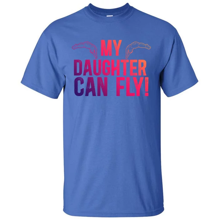 My Daughter Swim Dad Of A Swimmer Father Swimming Dad Gift Tall T-Shirt