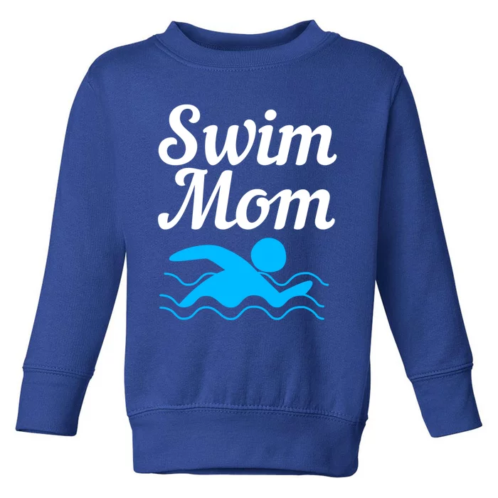 Mothers Day Swimming Swim Mom Great Gift Toddler Sweatshirt