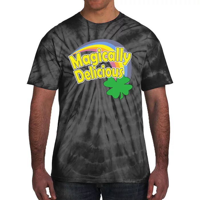 Magically Delicious St. Patricks Day Tie-Dye T-Shirt