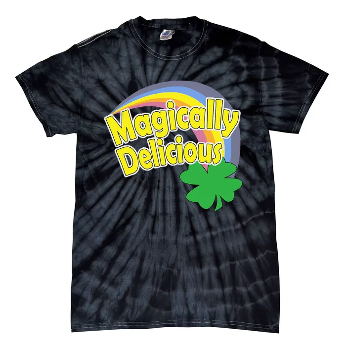 Magically Delicious St. Patricks Day Tie-Dye T-Shirt