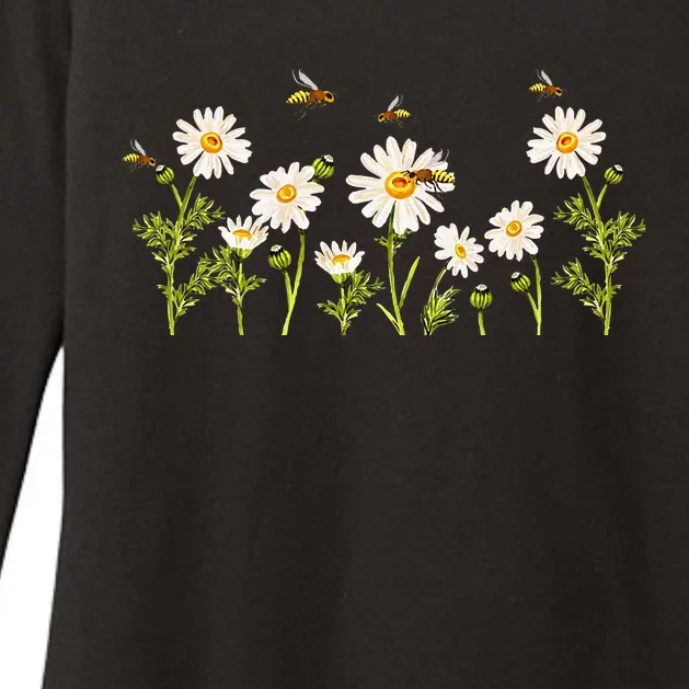 Marguerites Daisy Summer Daisies Flower Garden Gardeners Womens CVC Long Sleeve Shirt