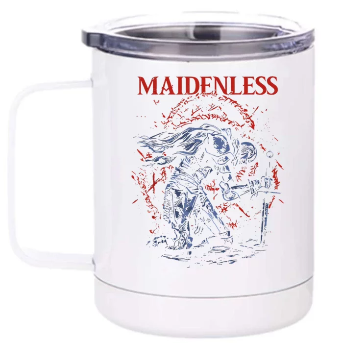 Maidenless Dark Soul Front & Back 12oz Stainless Steel Tumbler Cup