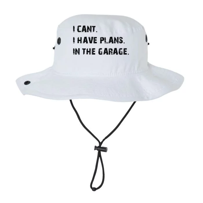 Mechanic Diy Saying I Can't I Have Plans In The Garage Gift Legacy Cool Fit Booney Bucket Hat