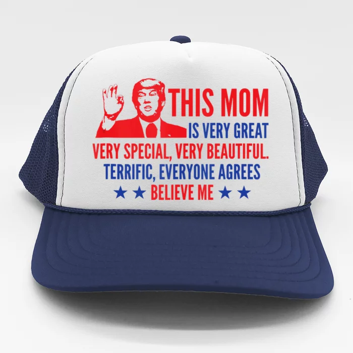 MotherS Day Trump Funny Quotes Election 2024 Trucker Hat