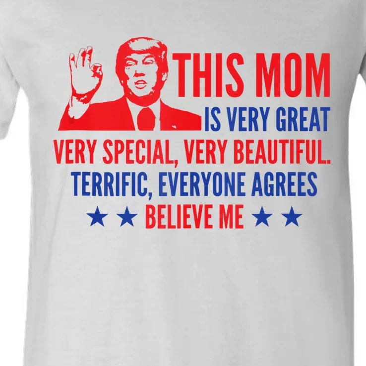 MotherS Day Trump Funny Quotes Election 2024 V-Neck T-Shirt