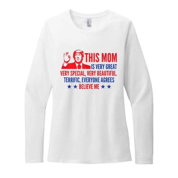 MotherS Day Trump Funny Quotes Election 2024 Womens CVC Long Sleeve Shirt