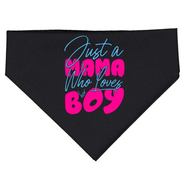 Mother's Day T Design Vector USA-Made Doggie Bandana